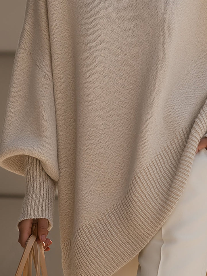 Rosalba | Pull ample drapé col large