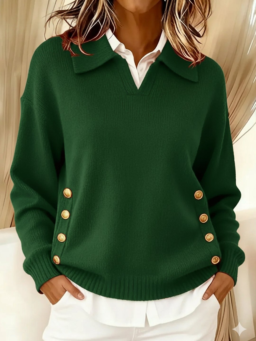 Guerozemond | Pull col en V