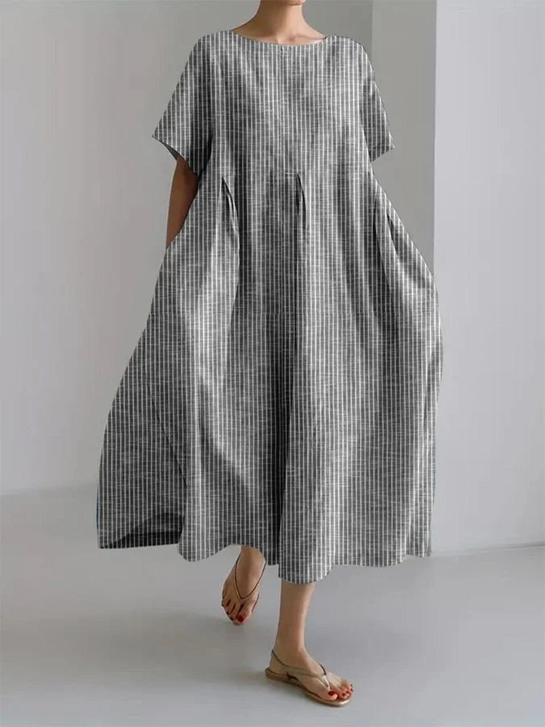 Susana | Robe blanche fleurie d'été