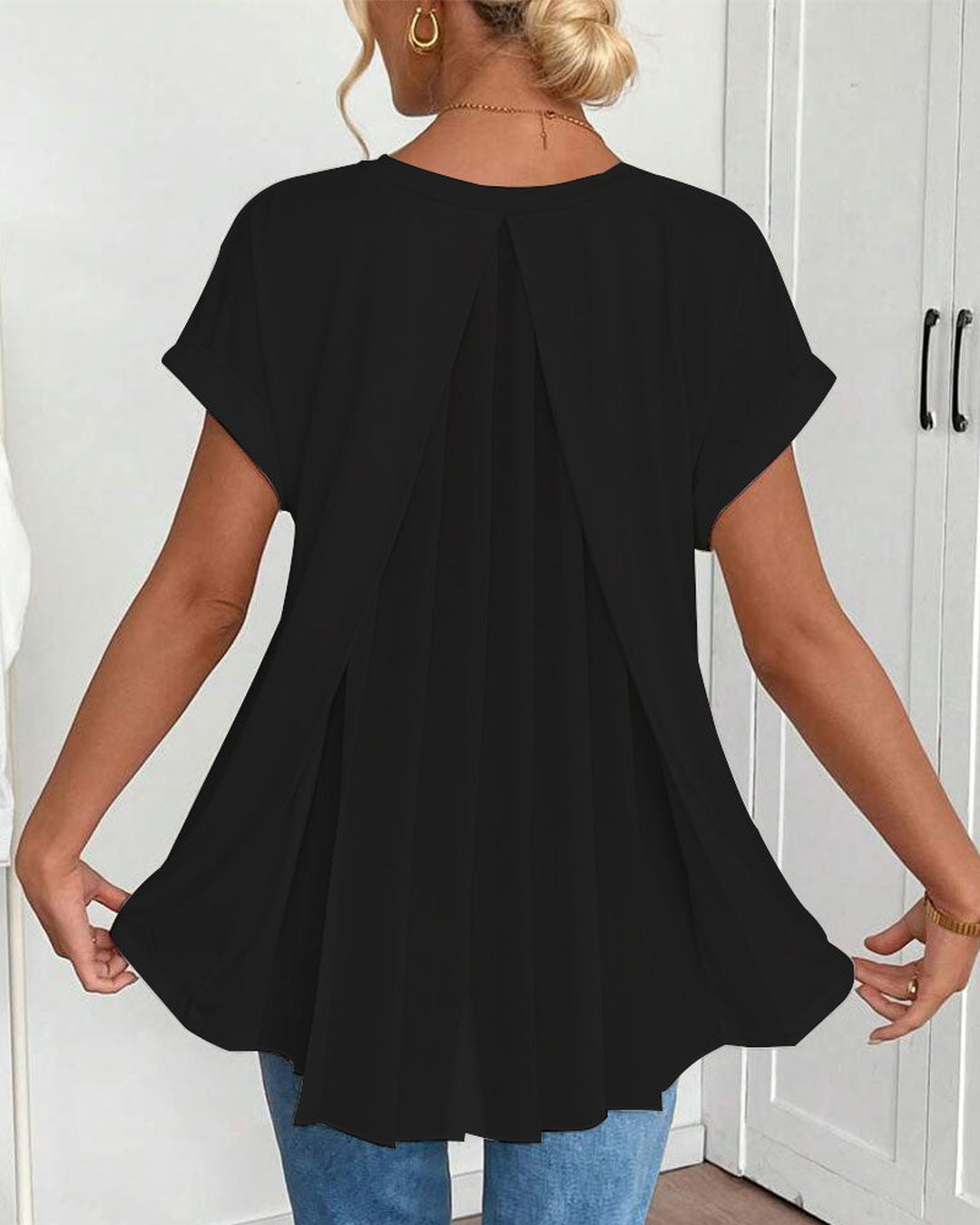 Lucretia | T-shirt patchwork manches courtes