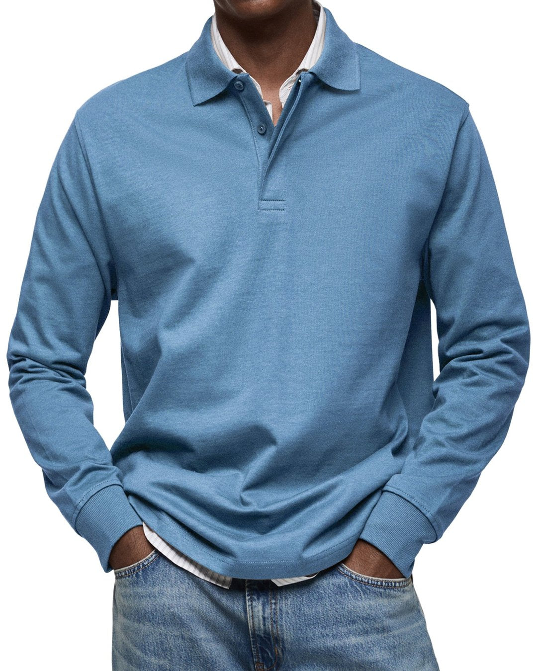 Grant | Polo luxe manches longues