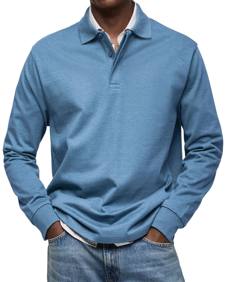 Grant | Polo luxe manches longues