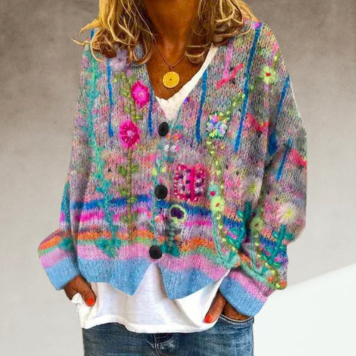 Hilda | Cardigan floral