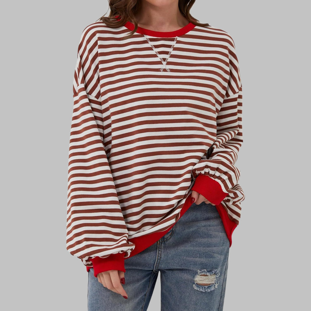 Lynne | Chemise rayée manches longues