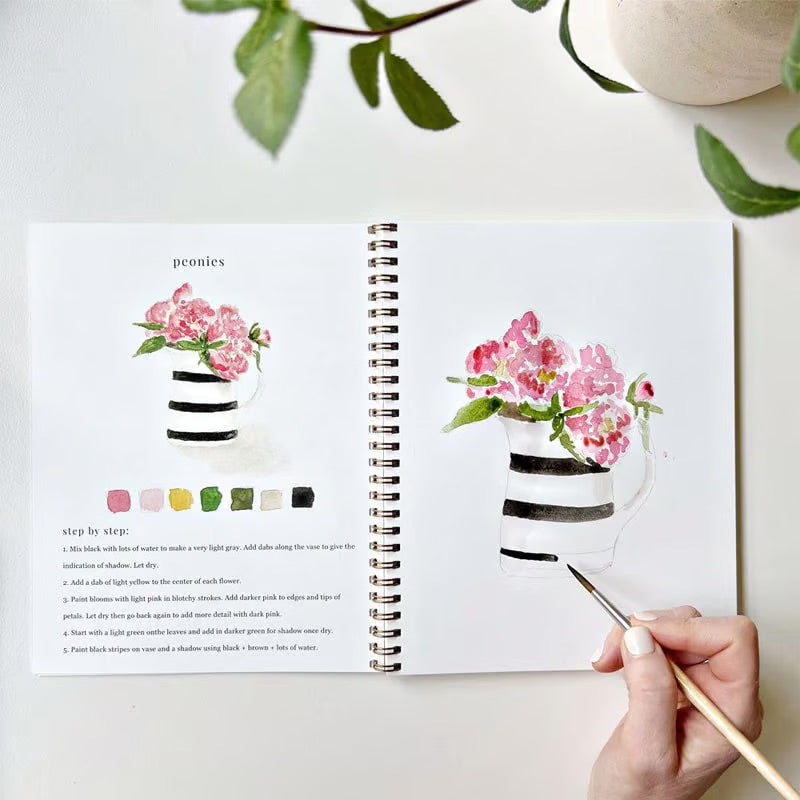 QuietColors | Watecolor Workbook