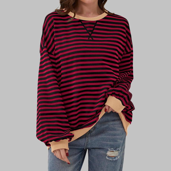 Lynne | Chemise rayée manches longues
