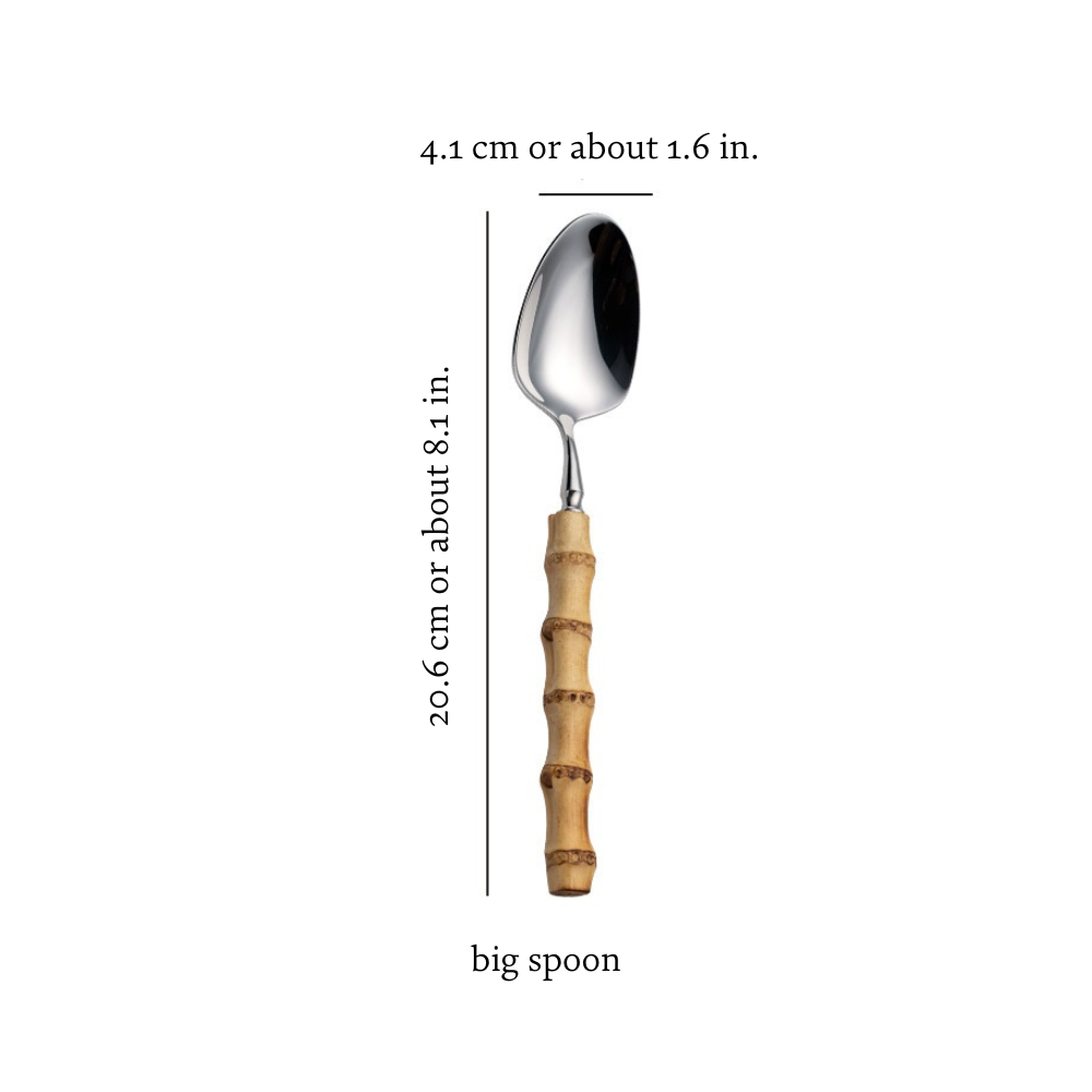 ZenWare | Natural Bamboo Flatware Set
