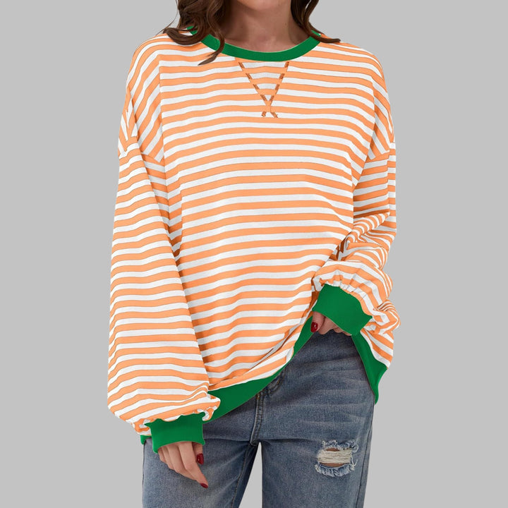 Lynne | Chemise rayée manches longues