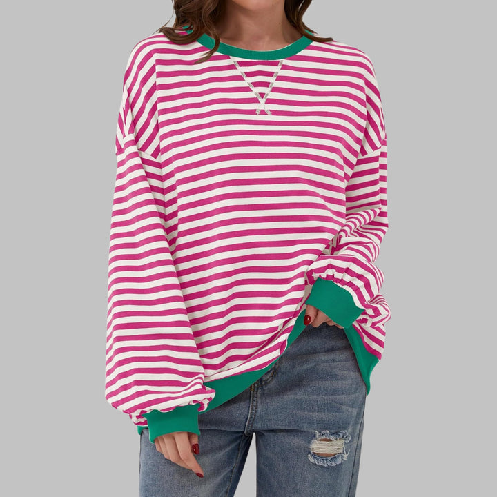 Lynne | Chemise rayée manches longues