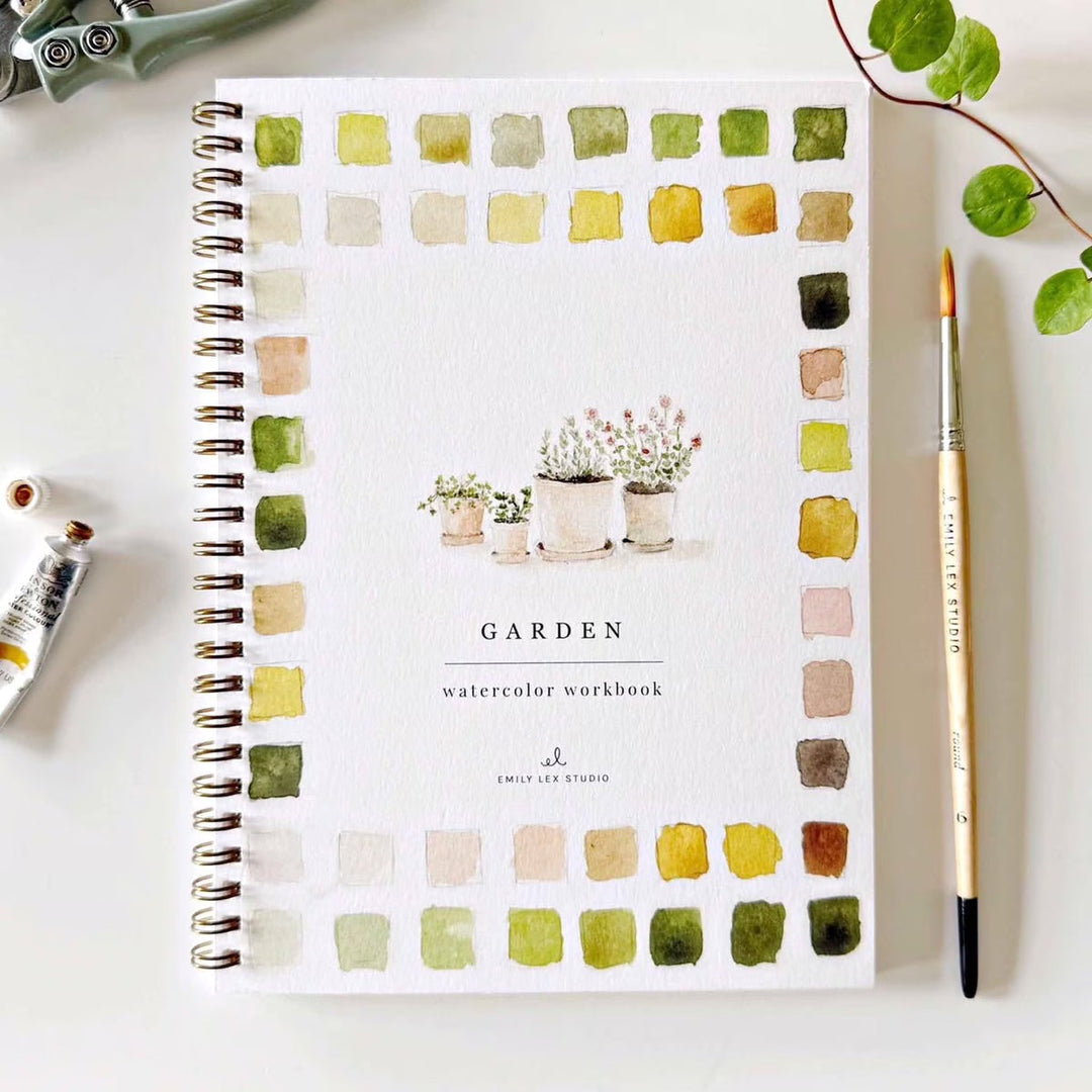 QuietColors | Watecolor Workbook