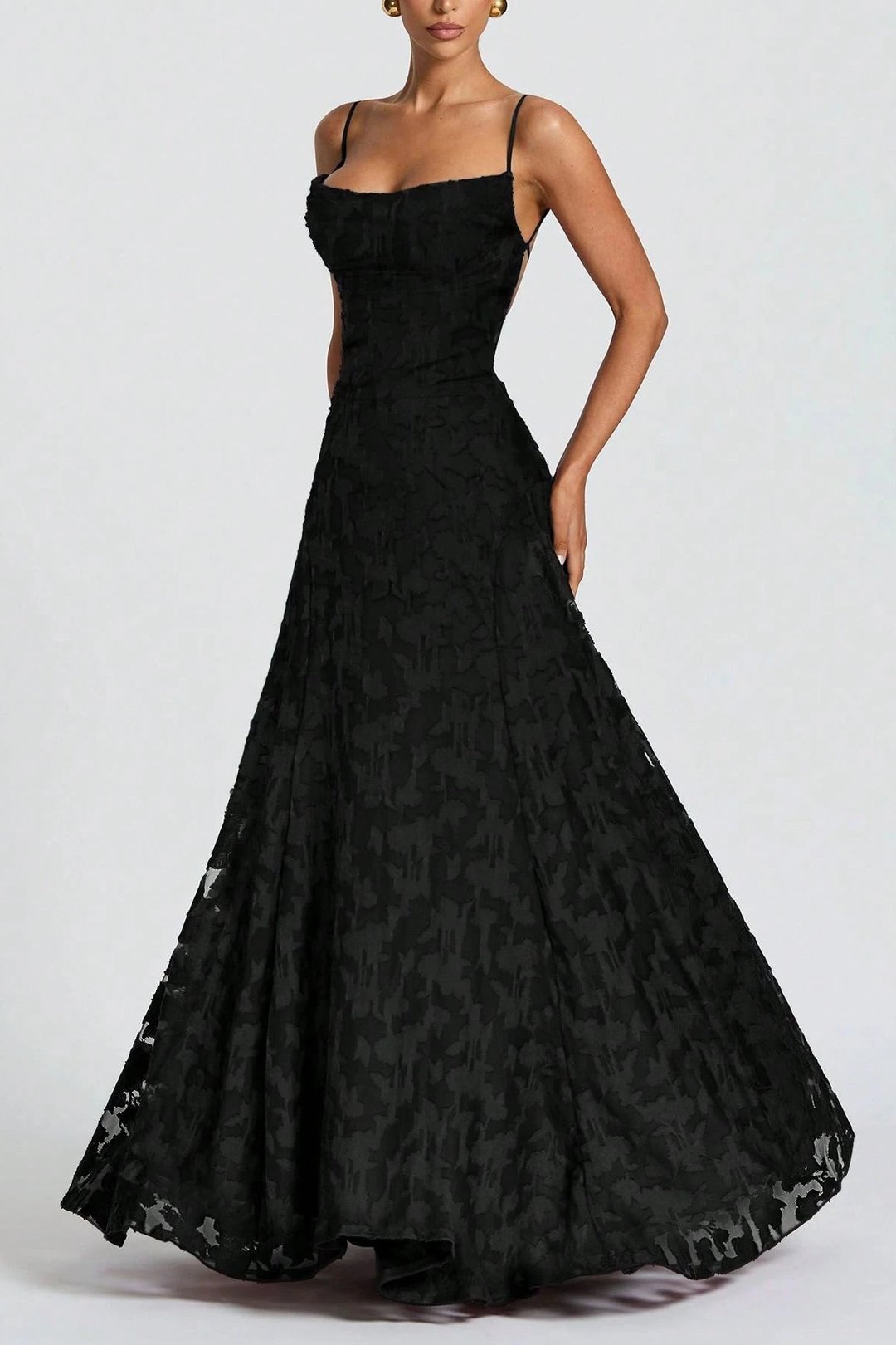 Cecelia | Robe maxi dentelle élégante