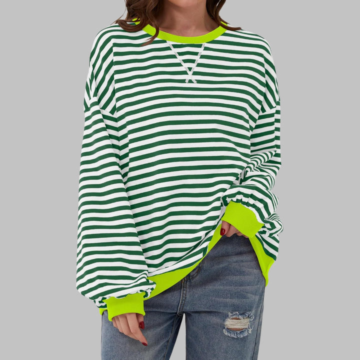 Lynne | Chemise rayée manches longues
