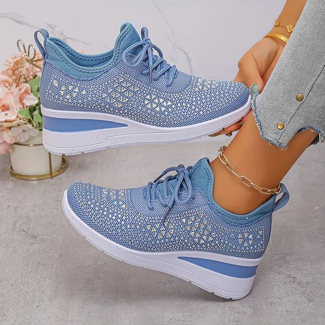 Honora | Baskets orthopédiques strass scintillants