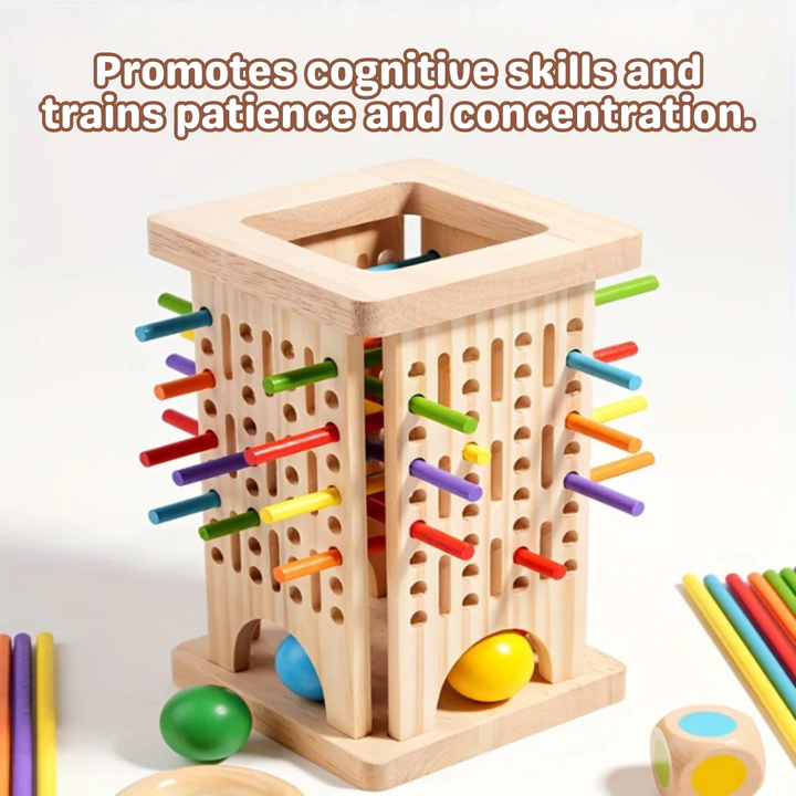 SmartStick | Three-in-One Wooden Stick Game
