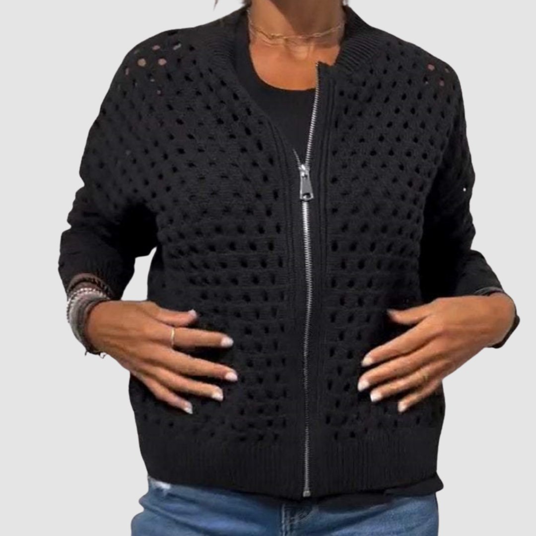 Hermione | Cardigan tricoté premium