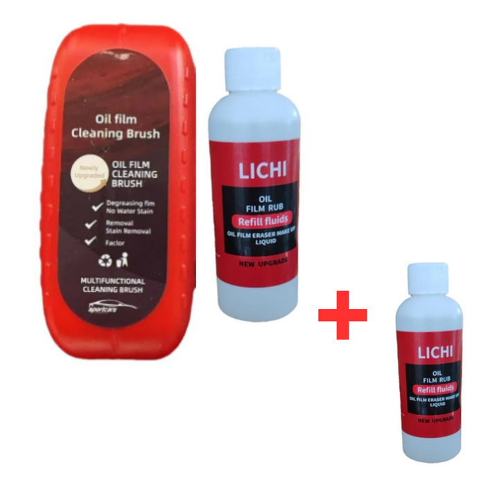CrystalShield | Car Glass Oil Film Coating Solution and Brush