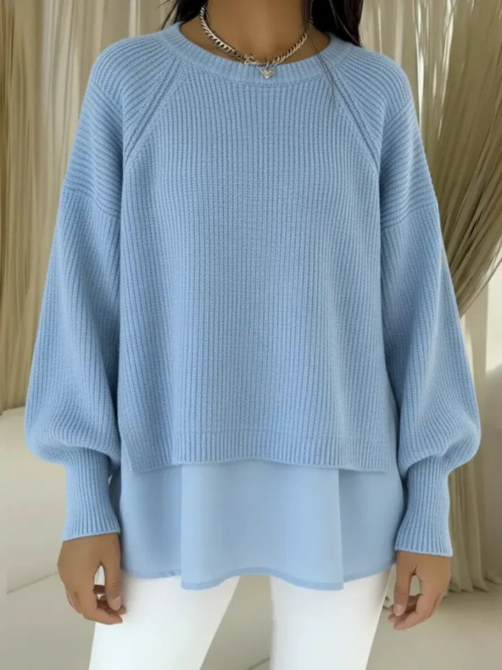 Gloriette | Pull effet superposé
