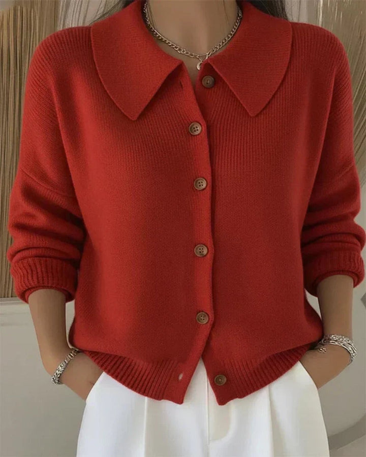 Guerovska | Cardigan col boutonné