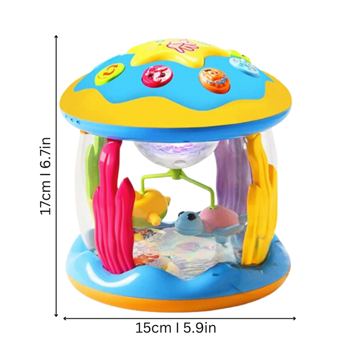 TwinkleTurn | Musical Light-Up Carousel for Babies