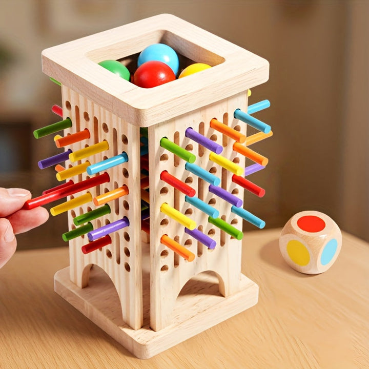 SmartStick | Three-in-One Wooden Stick Game