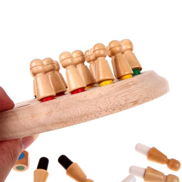 BrainJoy | Wooden Memory Chess Game