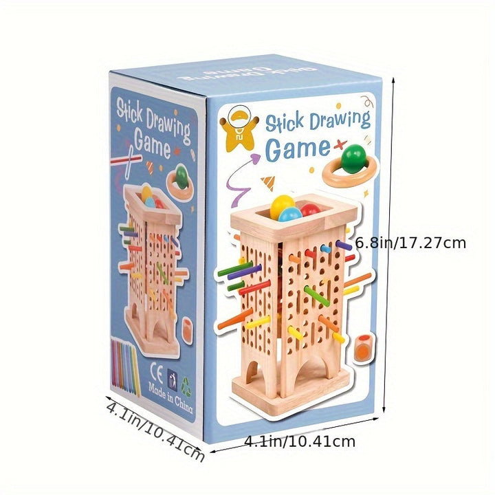 SmartStick | Three-in-One Wooden Stick Game