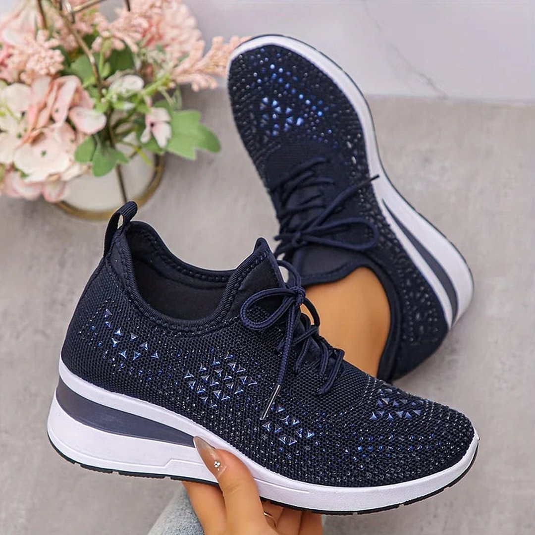 Honora | Baskets orthopédiques strass scintillants