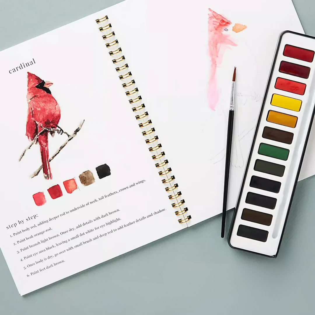 QuietColors | Watecolor Workbook