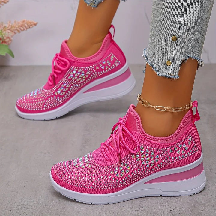 Honora | Baskets orthopédiques strass scintillants