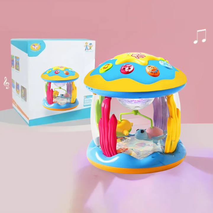 TwinkleTurn | Musical Light-Up Carousel for Babies