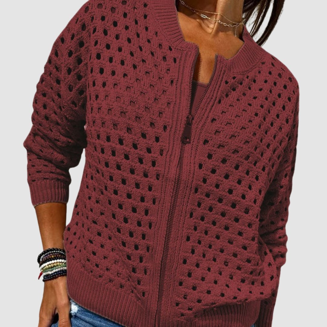 Hermione | Cardigan tricoté premium