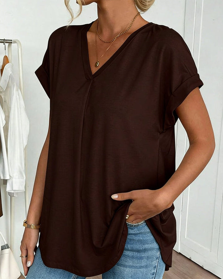 Lucretia | T-shirt patchwork manches courtes