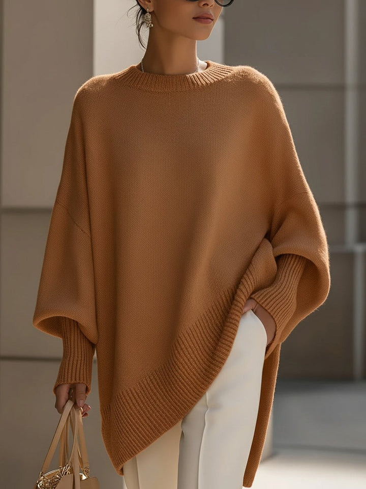 Rosalba | Pull ample drapé col large