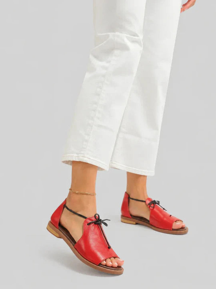 Sidonie | Sandales cuir à lanières