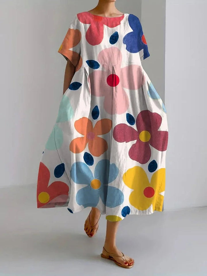 Magdalena | Robe florale d'été