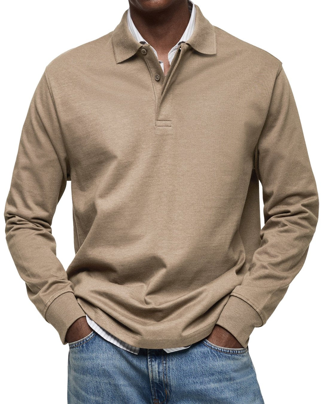 Grant | Polo luxe manches longues