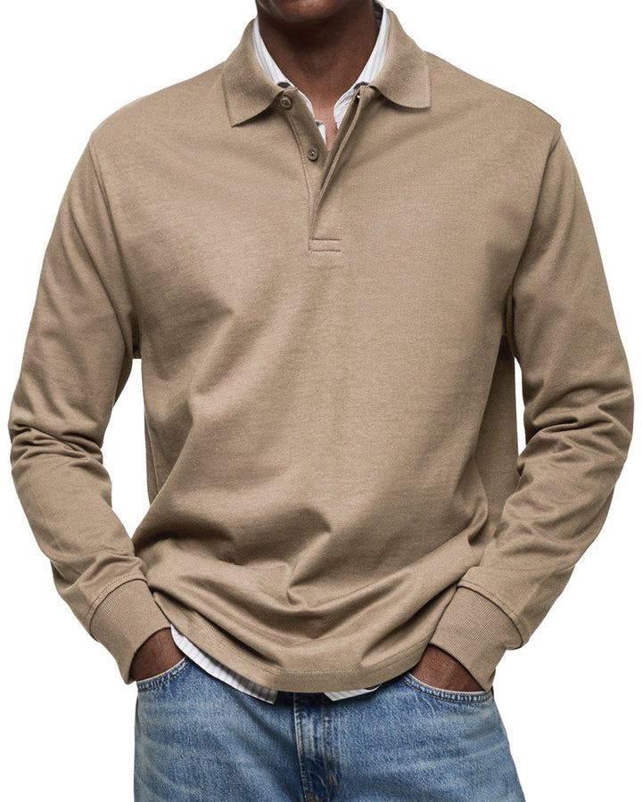 Grant | Polo luxe manches longues
