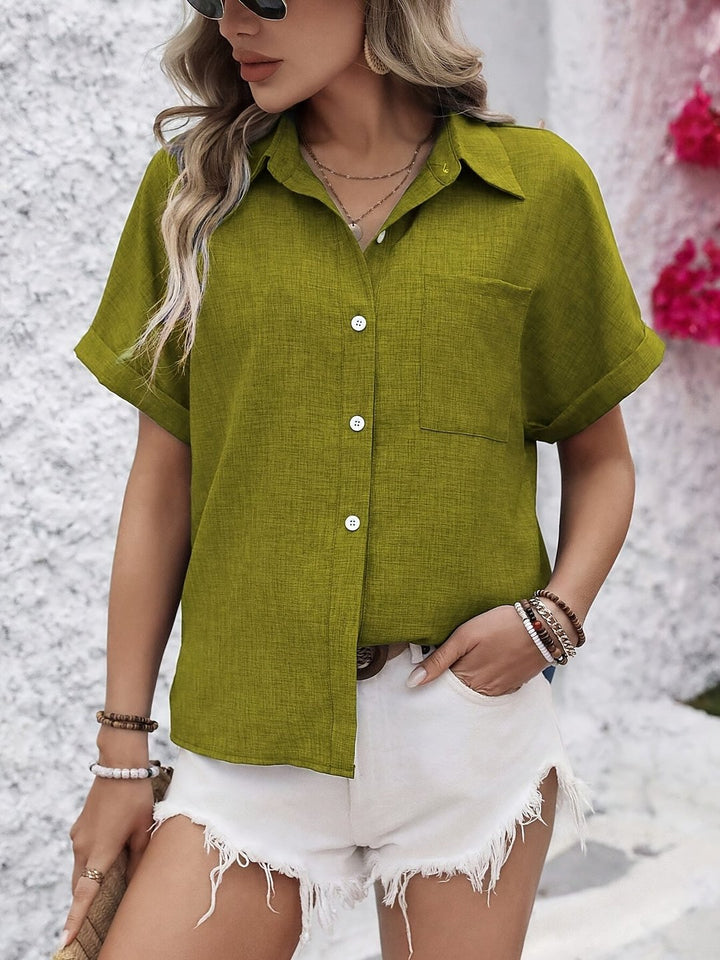 Hester | Chemise confortable à manches courtes