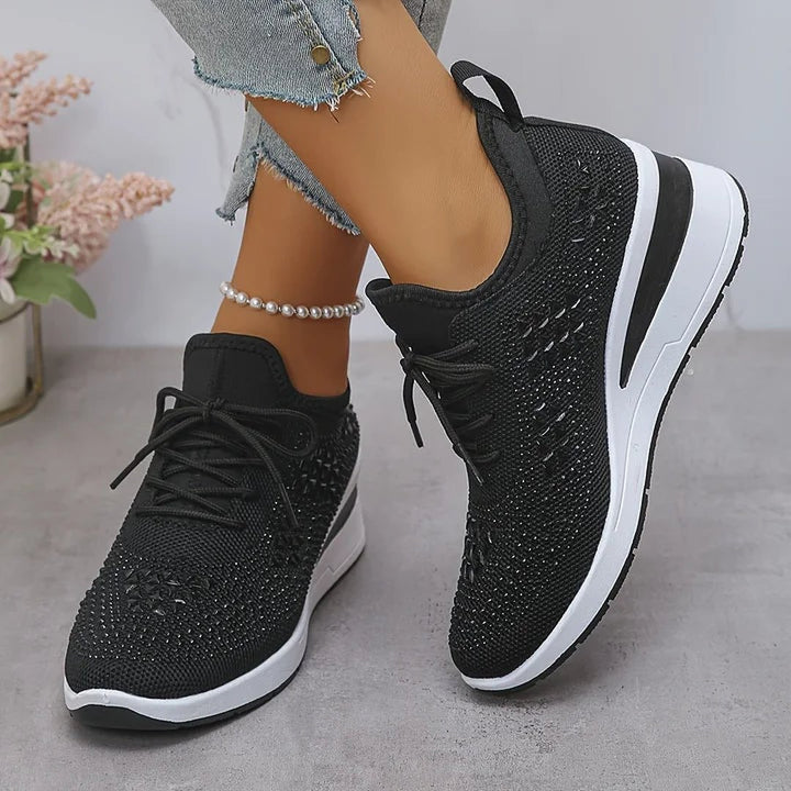 Honora | Baskets orthopédiques strass scintillants