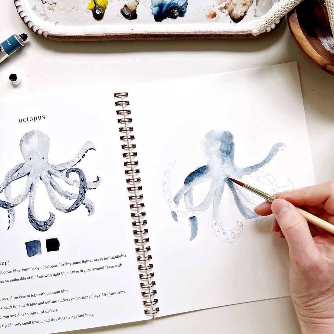 QuietColors | Watecolor Workbook