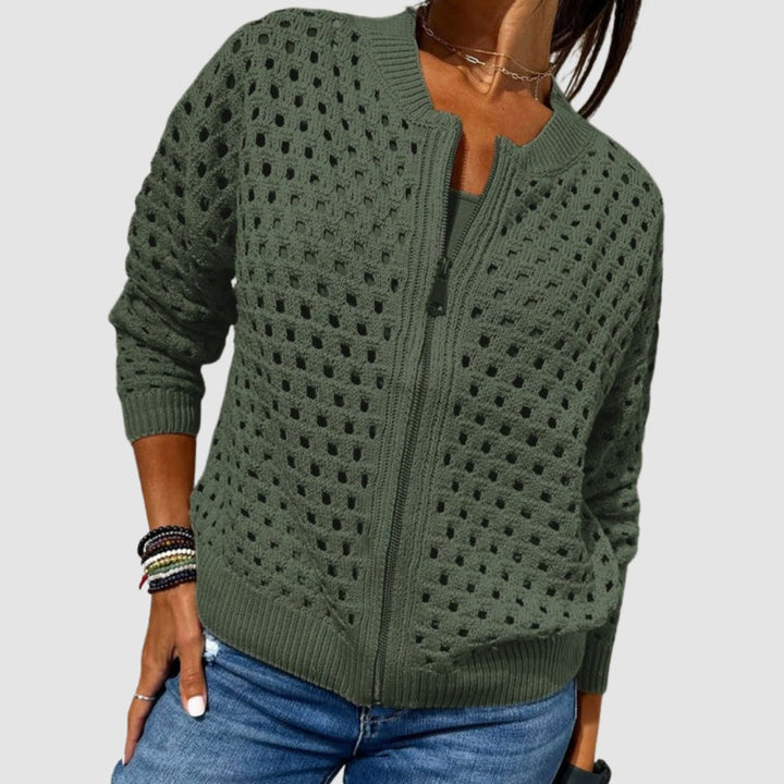 Hermione | Cardigan tricoté premium