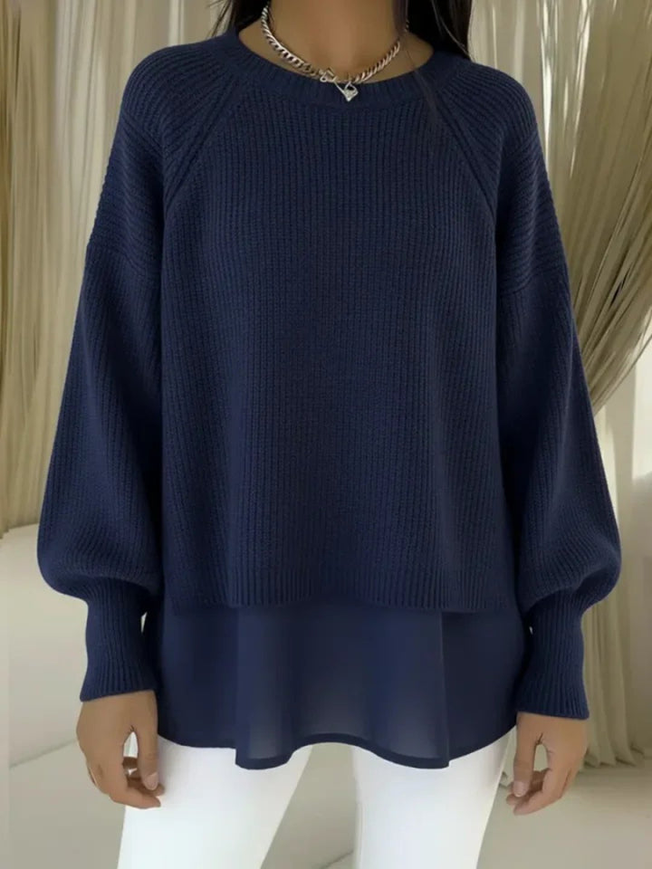 Gloriette | Pull effet superposé