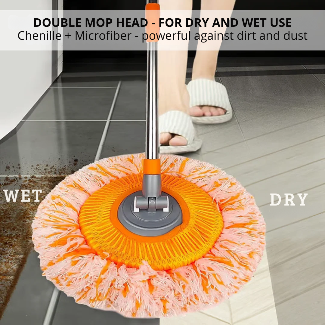 DustZero | All-in-One Extendable Cleaning Mop