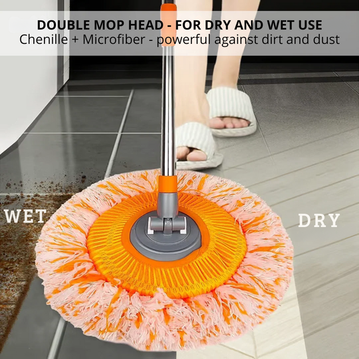 DustZero | All-in-One Extendable Cleaning Mop
