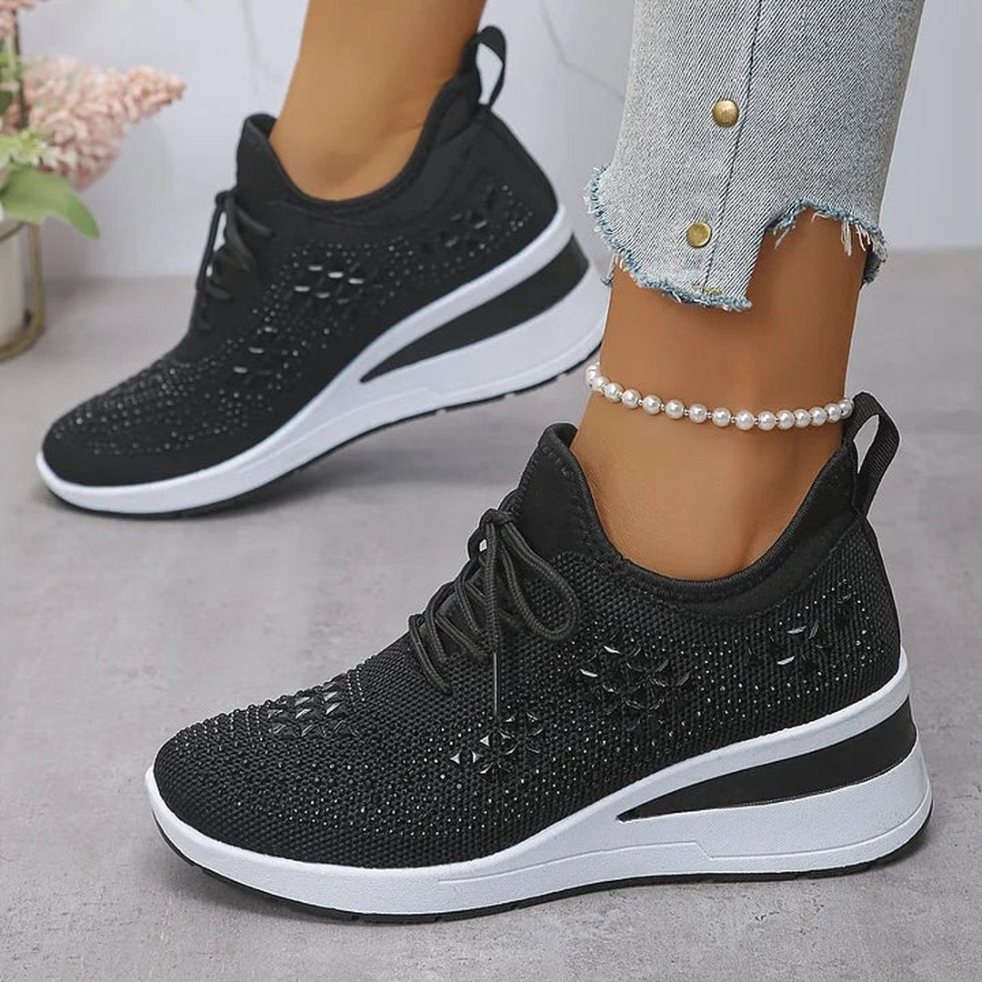 Honora | Baskets orthopédiques strass scintillants