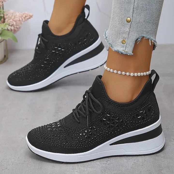 Honora | Baskets orthopédiques strass scintillants