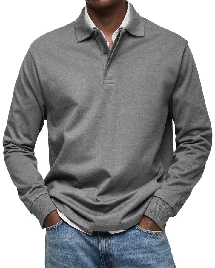 Grant | Polo luxe manches longues