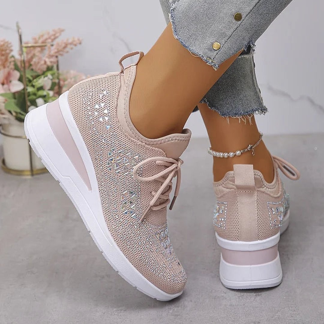 Honora | Baskets orthopédiques strass scintillants