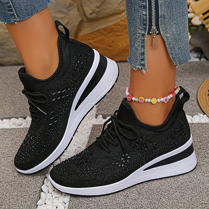 Honora | Baskets orthopédiques strass scintillants