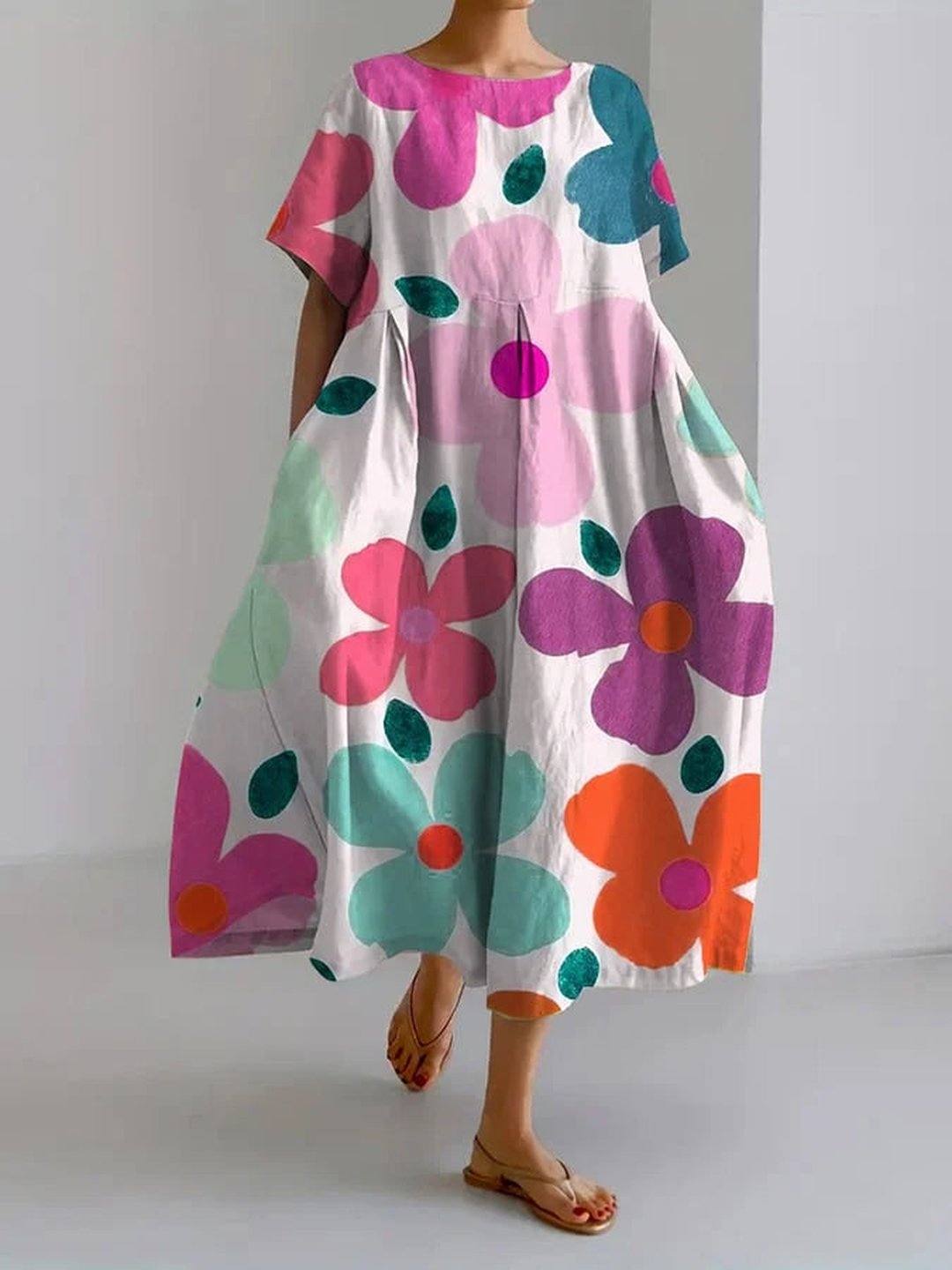 Magdalena | Robe florale d'été